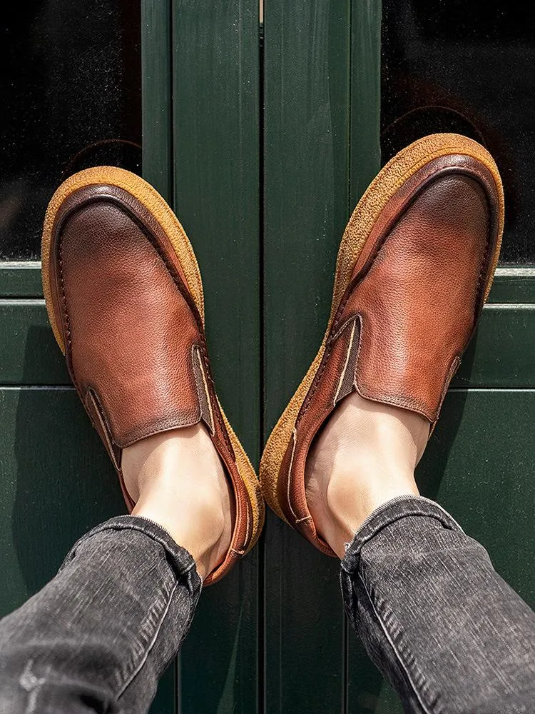 Men's Slip-on Breathable Soft-soled Casual Loafers