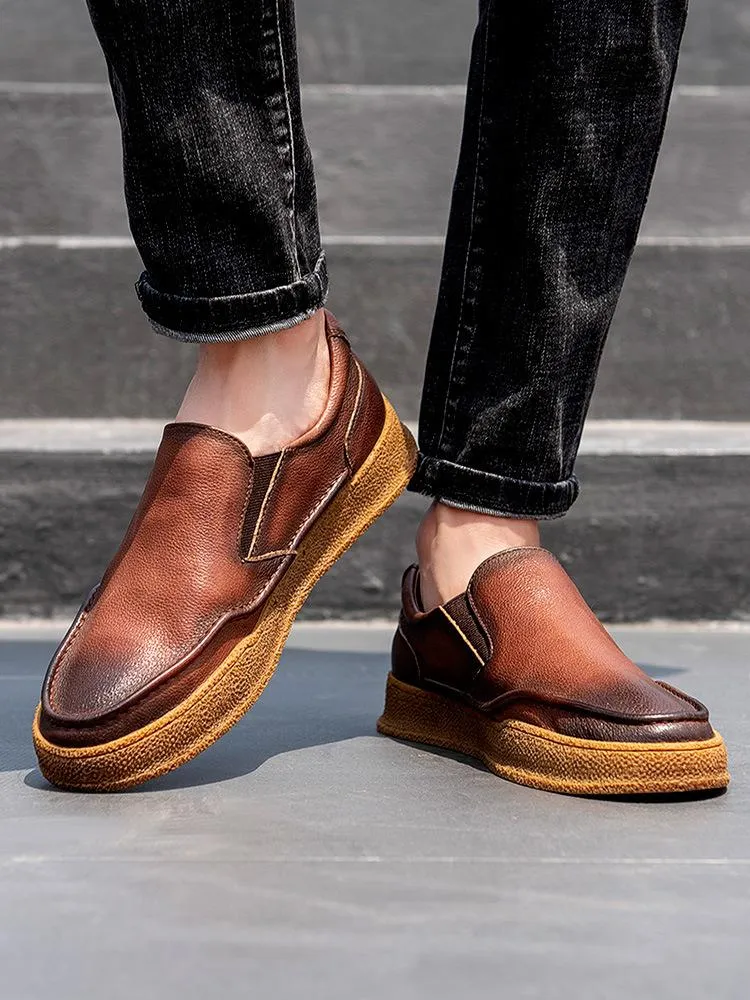 Men's Slip-on Breathable Soft-soled Casual Loafers