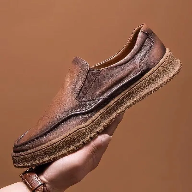 Men's Slip-on Breathable Soft-soled Casual Loafers