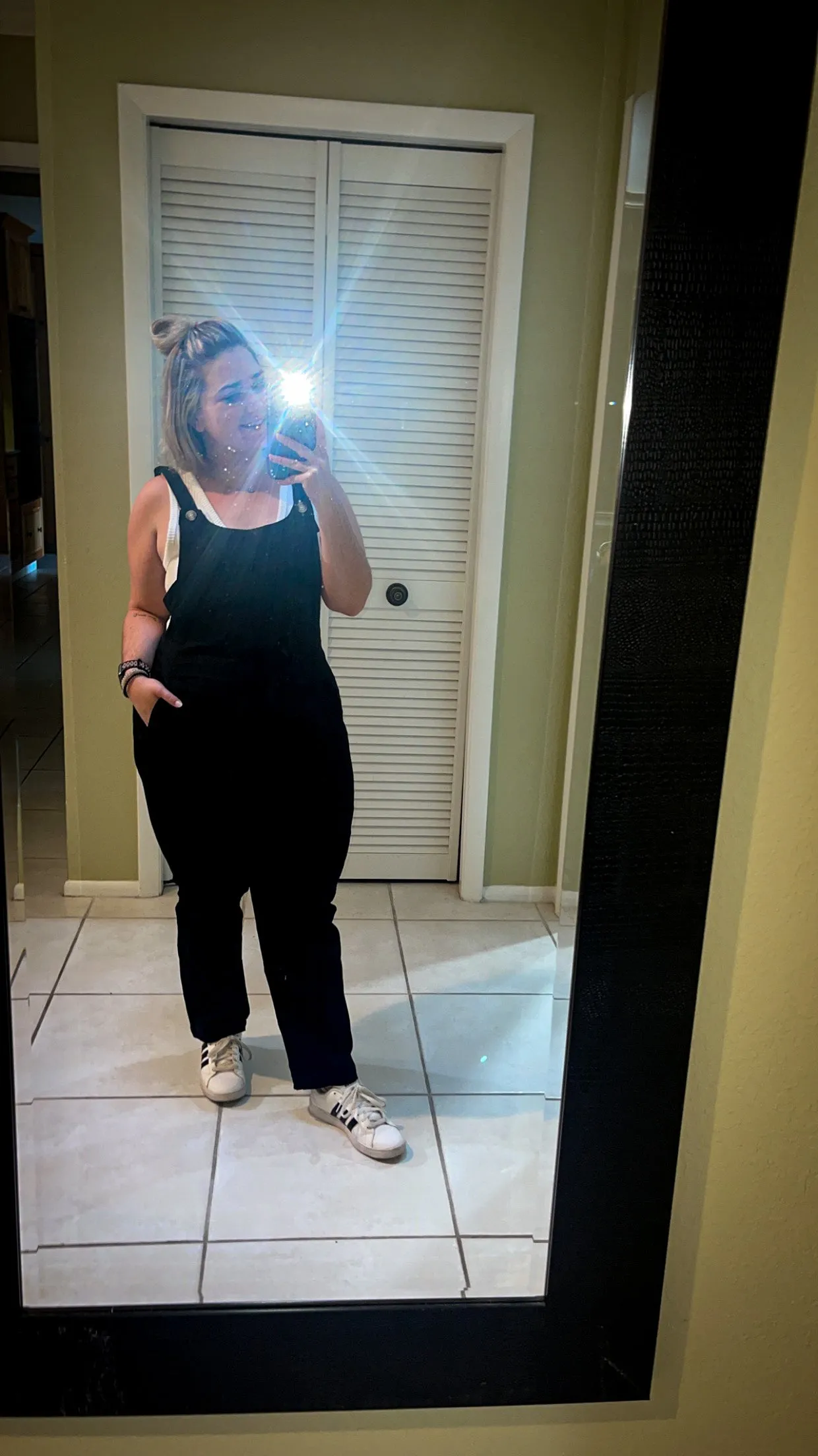 Midnight Chic Overalls