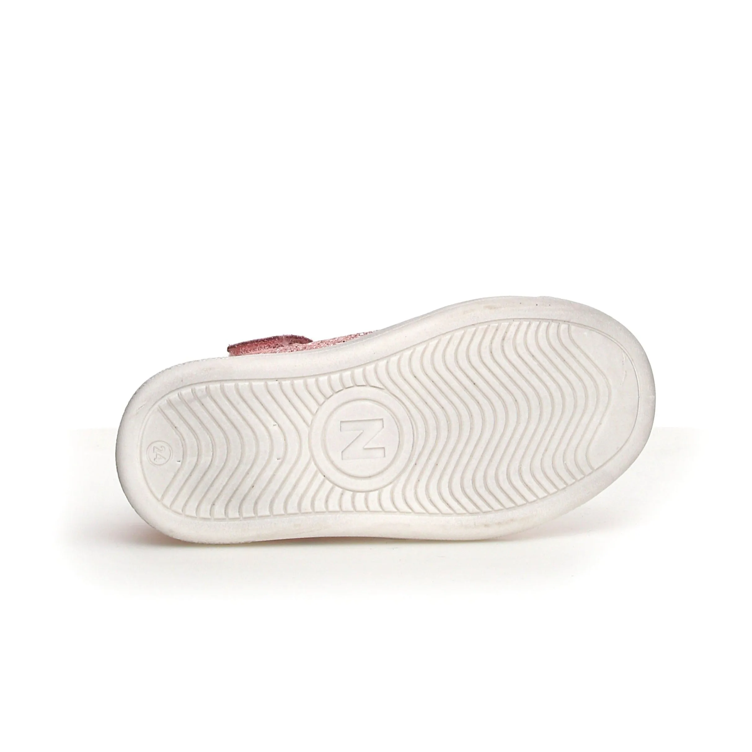 Naturino Pinn | High Zip Glitter/Suede Pink Sneakers