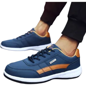 New Men's Stauer Ultra Comfort Waterproof Sneakers in Navy Sz 11! Retails $70 