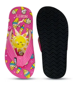 Norty GIRL'S 11-4 SANDAL ICE CREAM FUCHSIA
