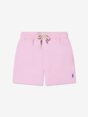 Ralph Lauren Baby Boys Logo Swim Shorts in Pink