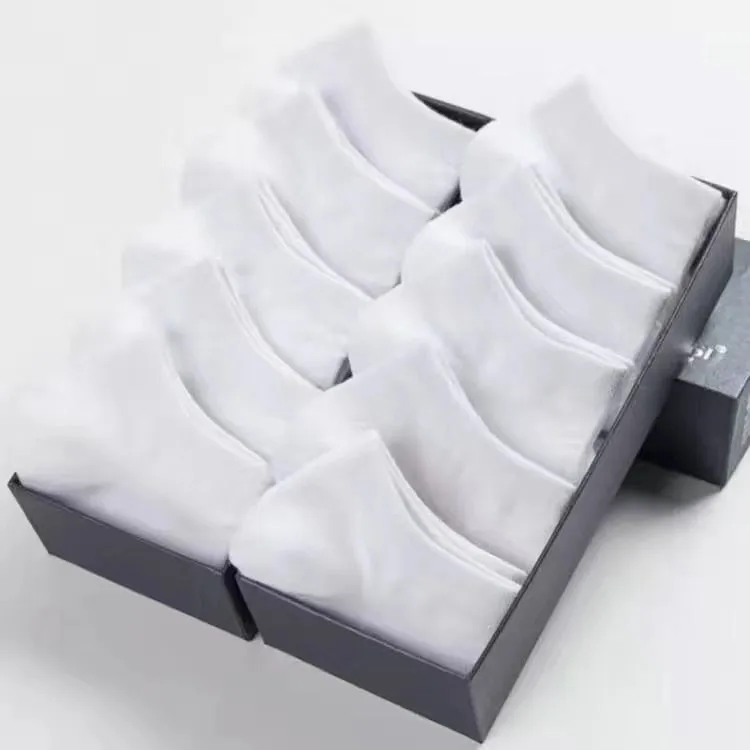 Short Ankle Solid Color Breathable Socks