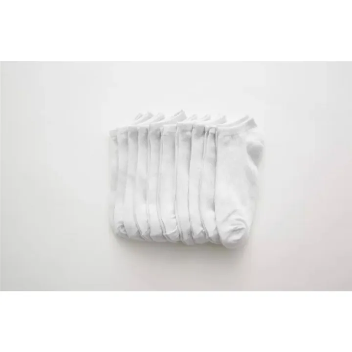 Short Ankle Solid Color Breathable Socks