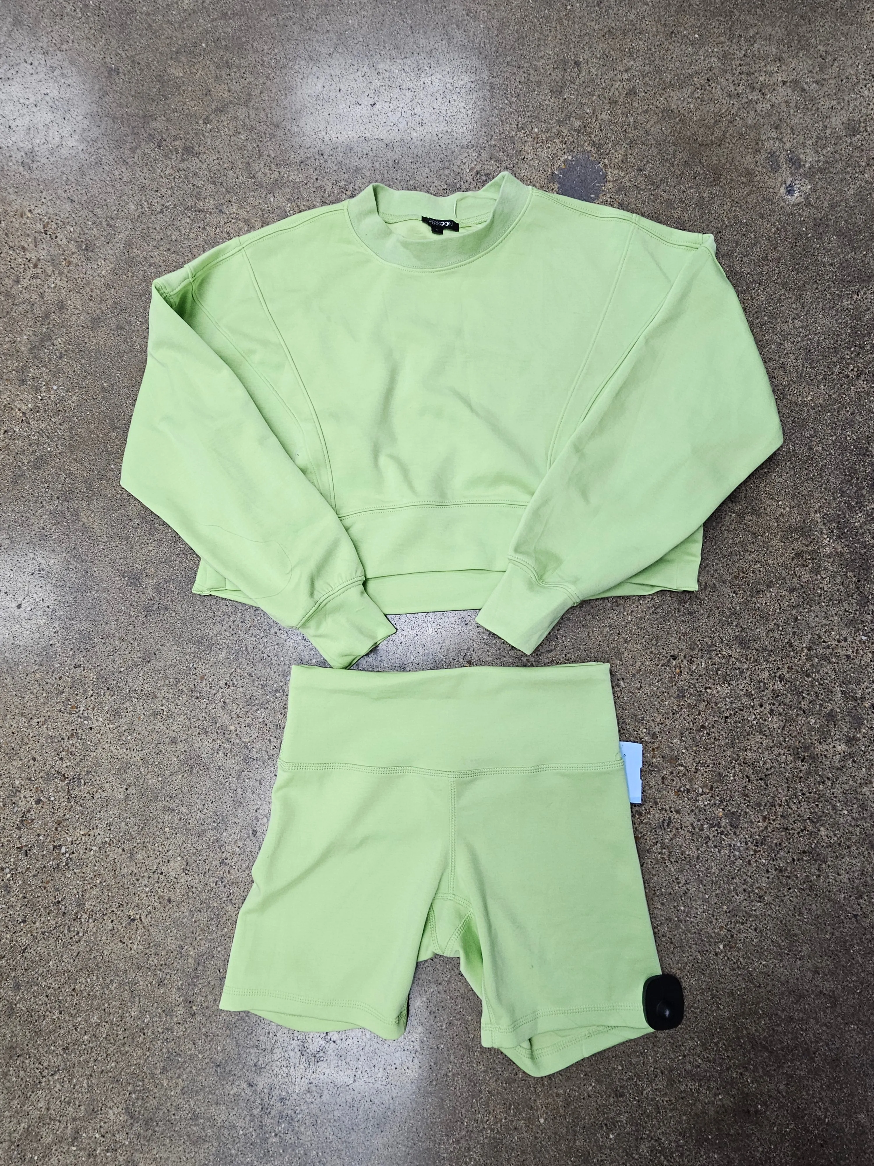 Shorts Set By Papermoon In Green, Size:M
