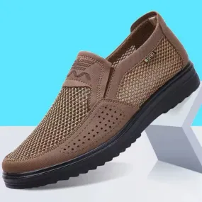Slip-On Casual Super-Breathable Summer Air-Mesh Lightweight Loafers