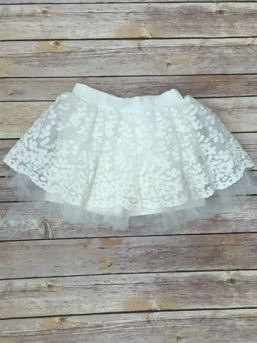 Sweet lace tutu skirt