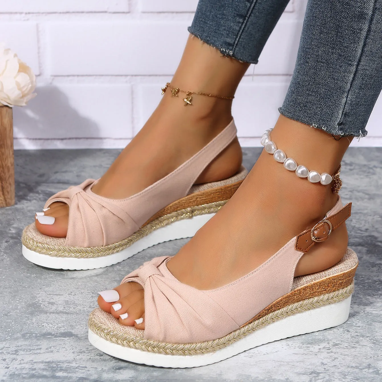 Wedge Sandals by Rose