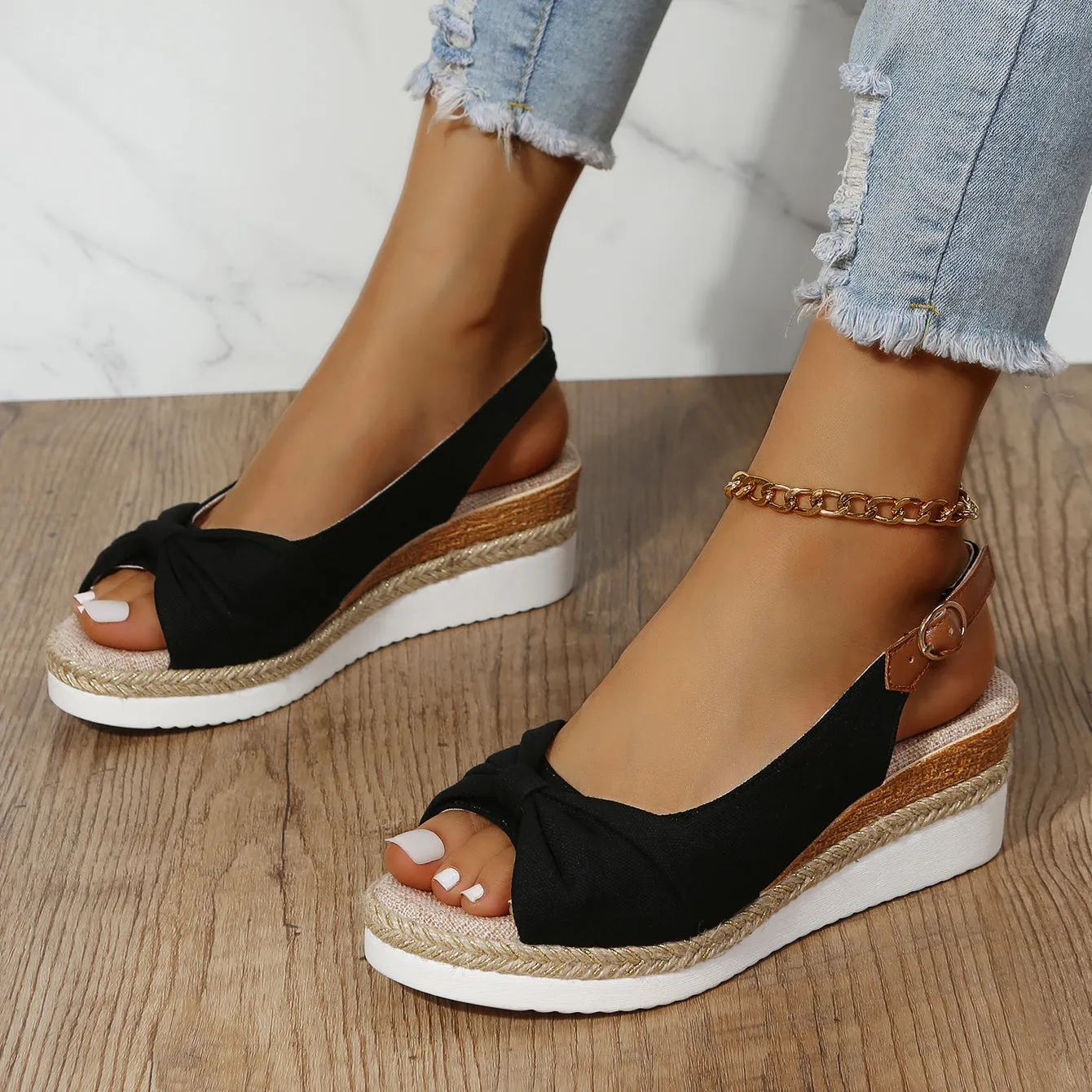 Wedge Sandals by Rose