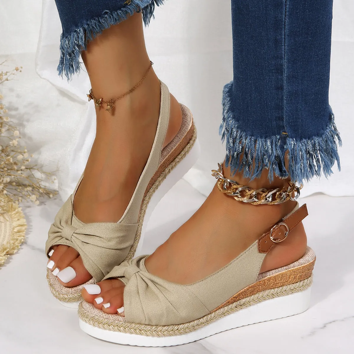 Wedge Sandals by Rose