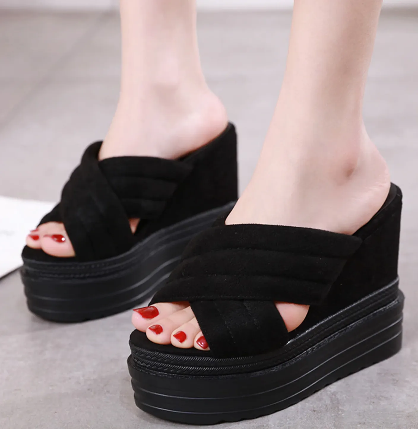 Women's Summer Casual Suede Sandals