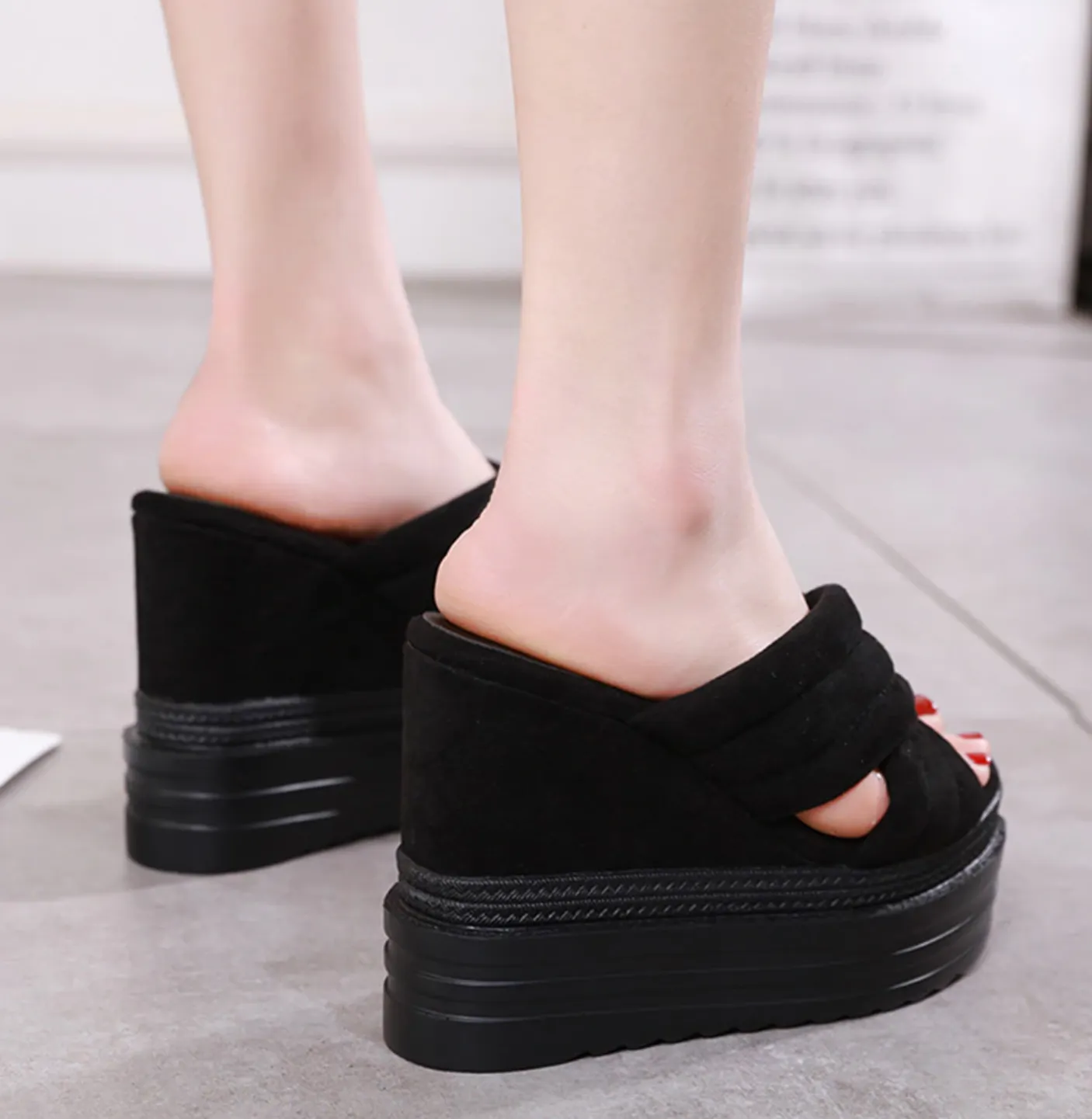 Women's Summer Casual Suede Sandals