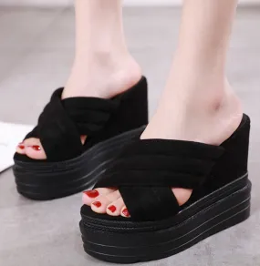 Women's Summer Casual Suede Sandals