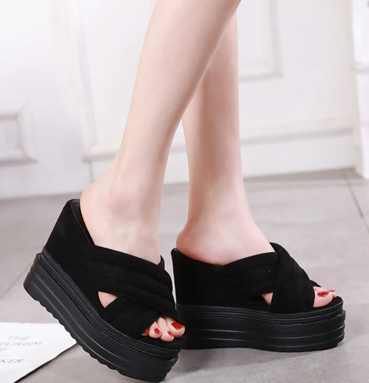 Women's Summer Casual Suede Sandals
