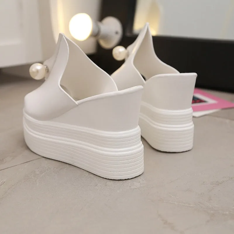 Women's Summer High Platform Flip Flops